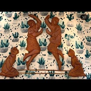 Traditional Filipino Tinikling Dancers wall mount